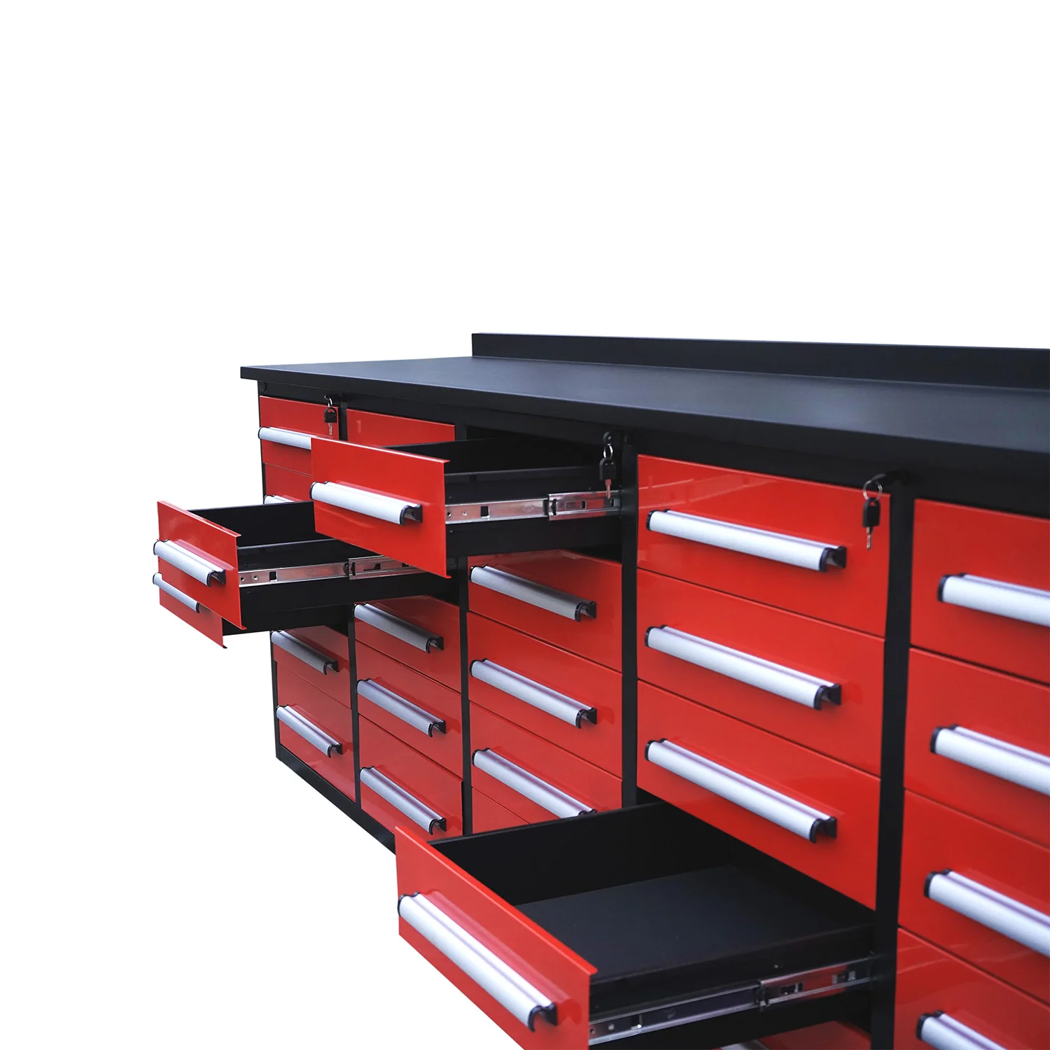 10 ft Heavy Duty Workbench with 25 Drawers - Image 17