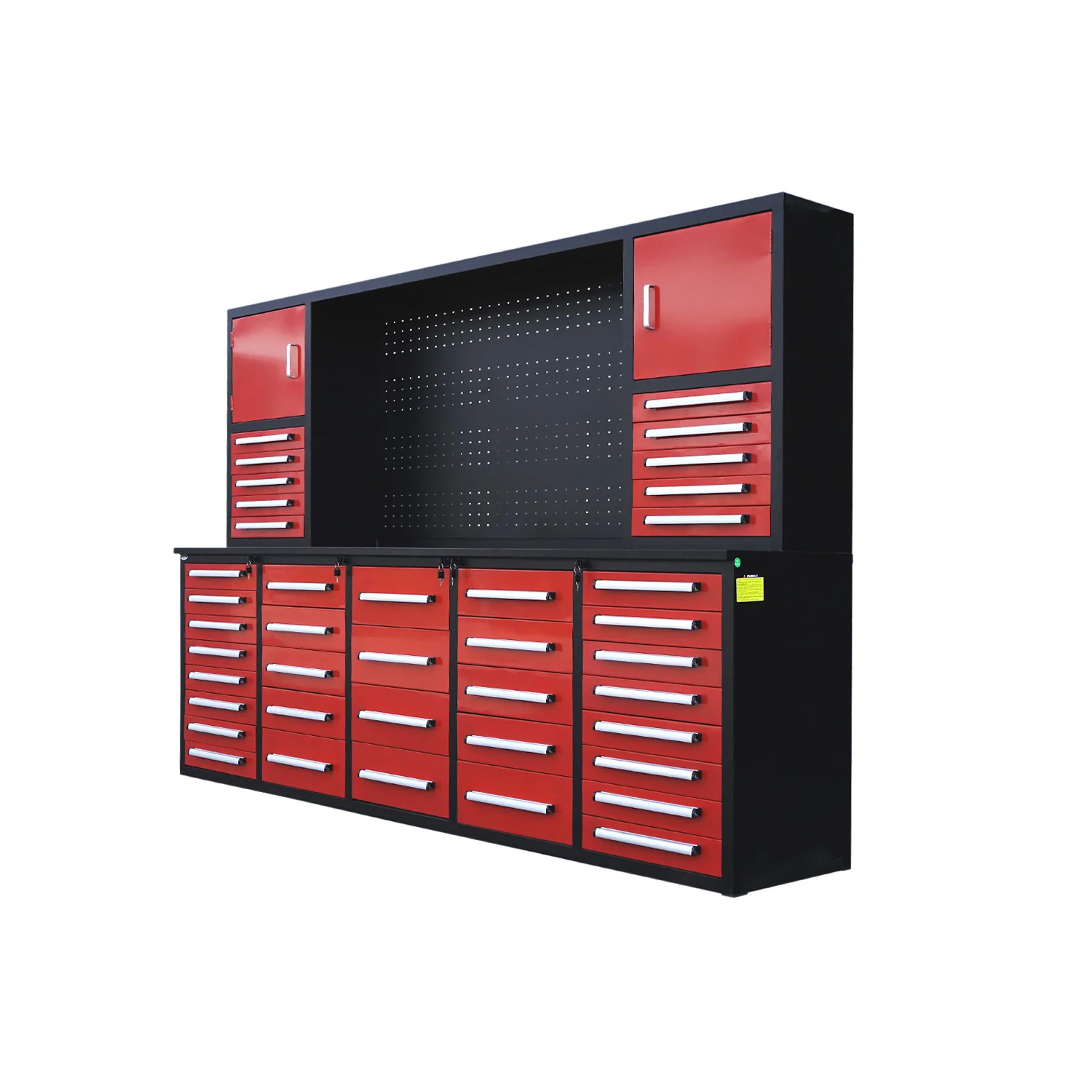 10ft Workbench Cabinet(40 Drawers, 2 Cabinets & 1 Pegboard) - Image 16