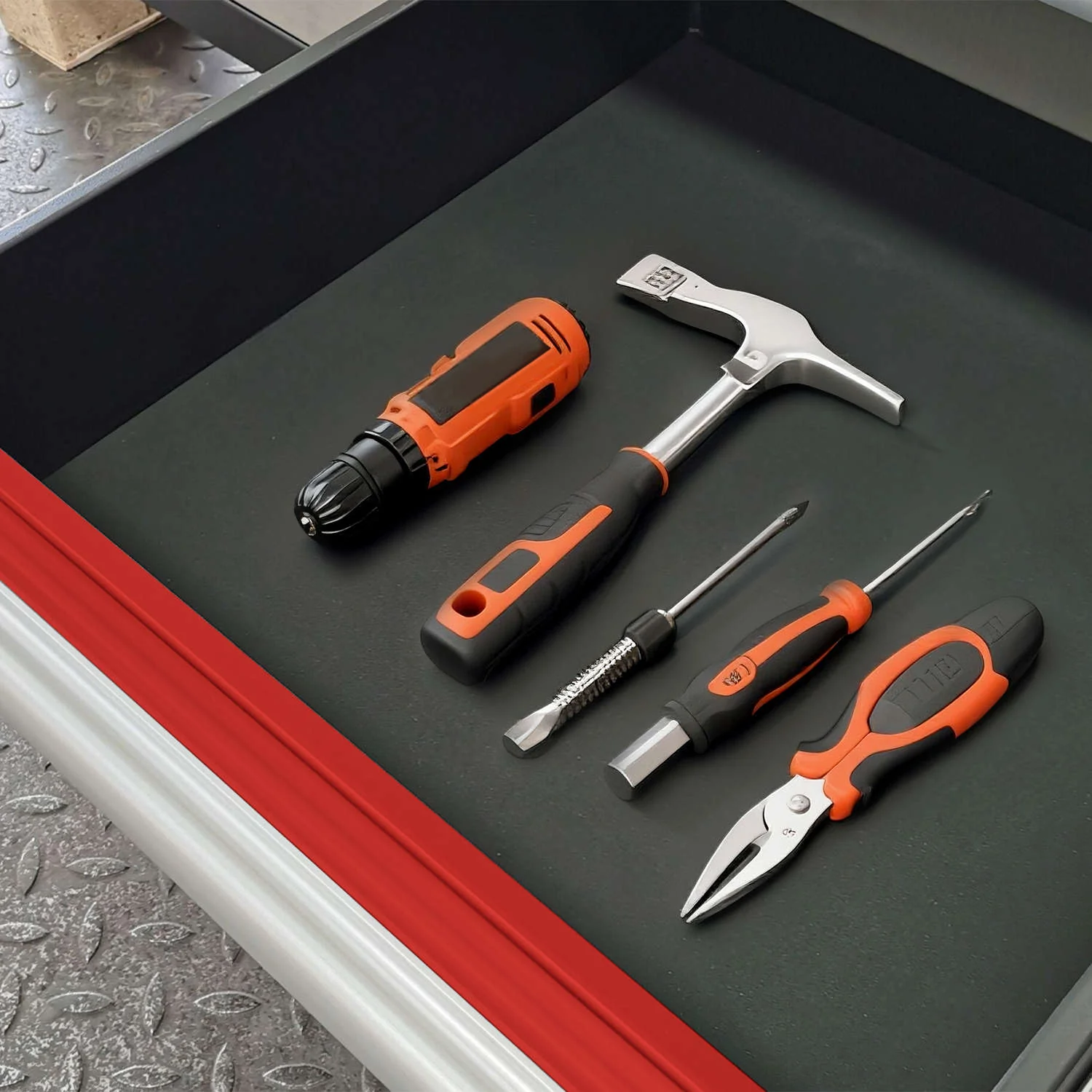 10ft Workbench Cabinet(40 Drawers, 2 Cabinets & 1 Pegboard) - Image 7