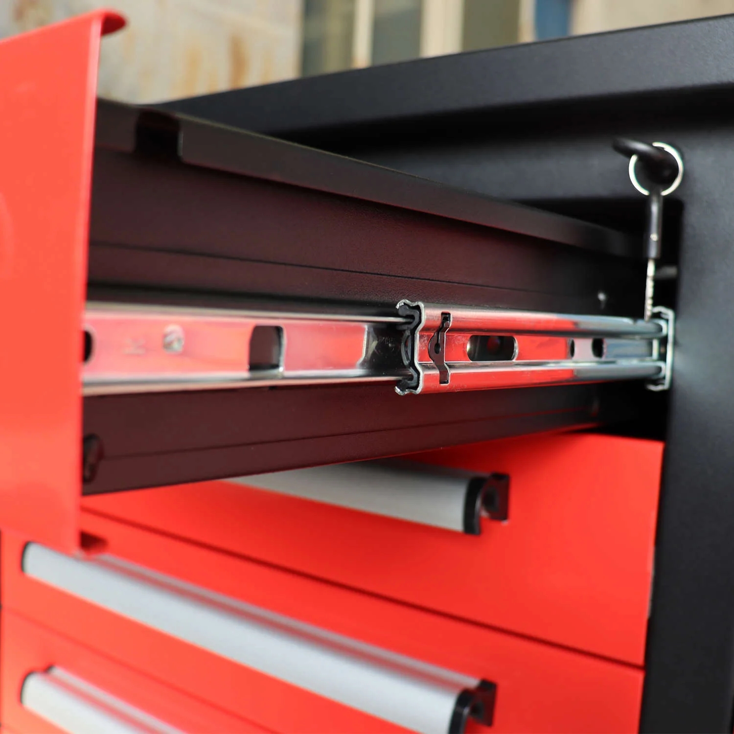 10ft Workbench Storage Cabinet with 35 Drawers - Image 11