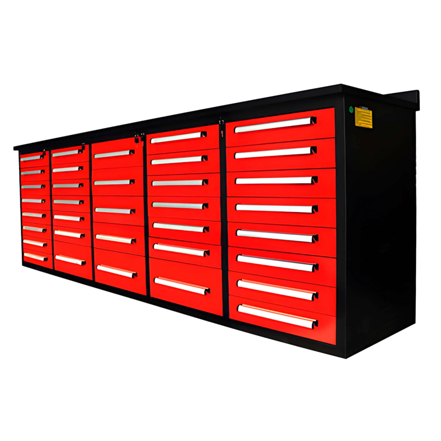 10ft Workbench Storage Cabinet with 35 Drawers - Image 13