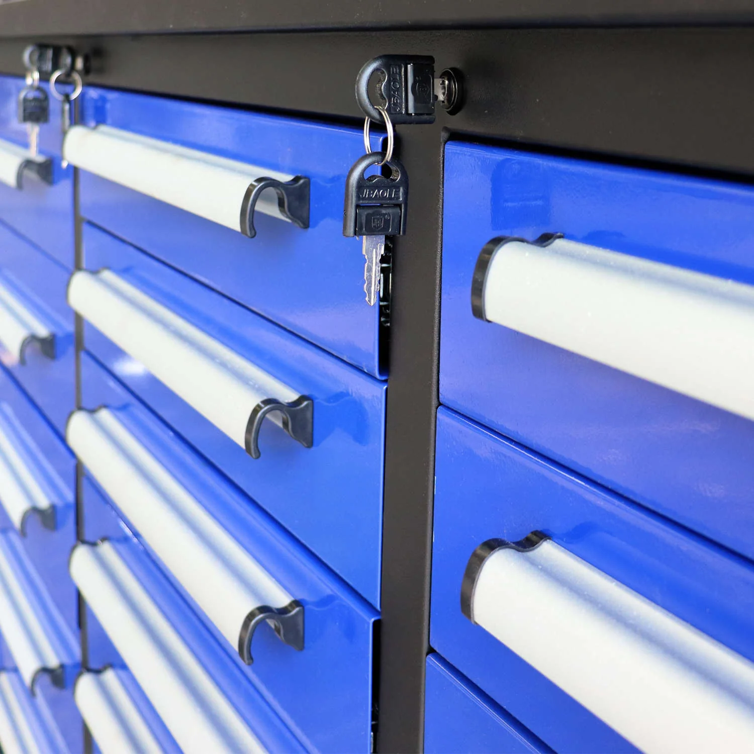 10ft Workbench Storage Cabinet with 35 Drawers - Image 4