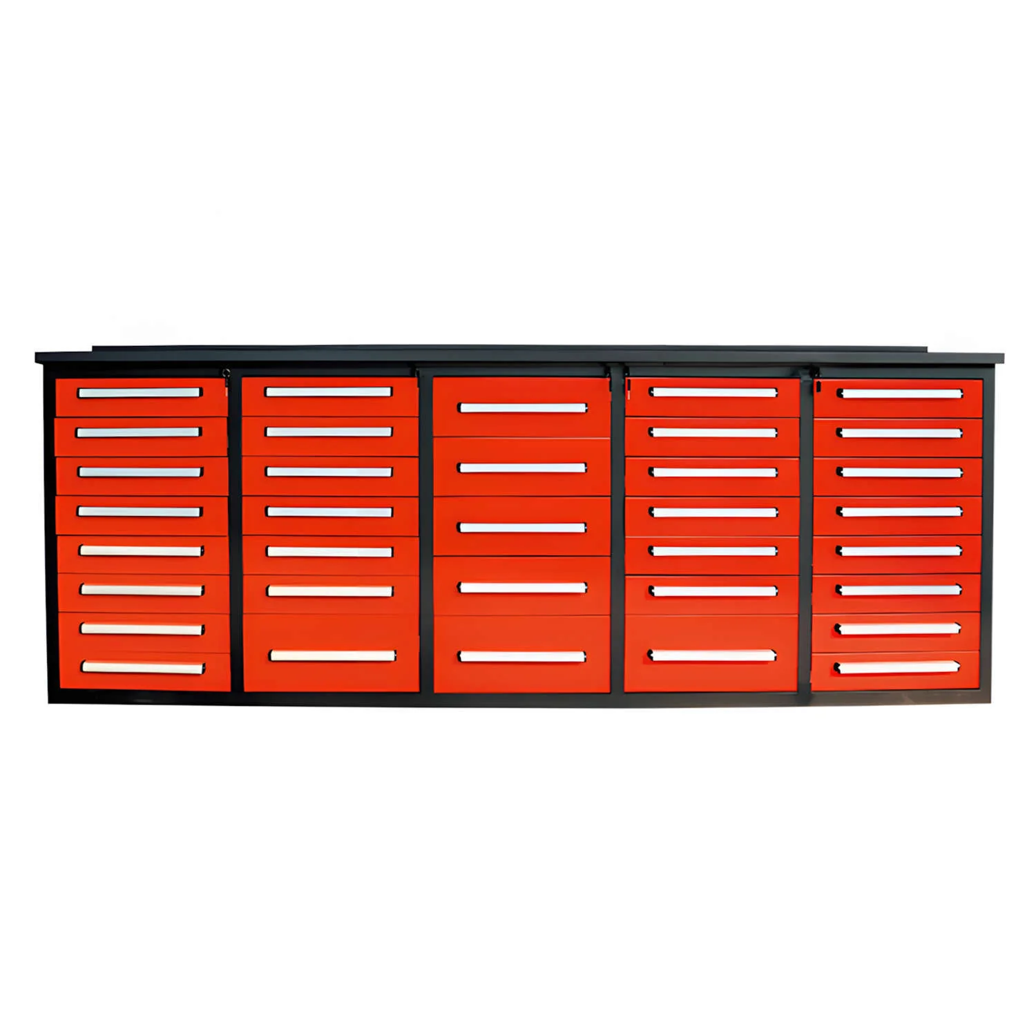 10ft Workbench Storage Cabinet with 35 Drawers - Image 8