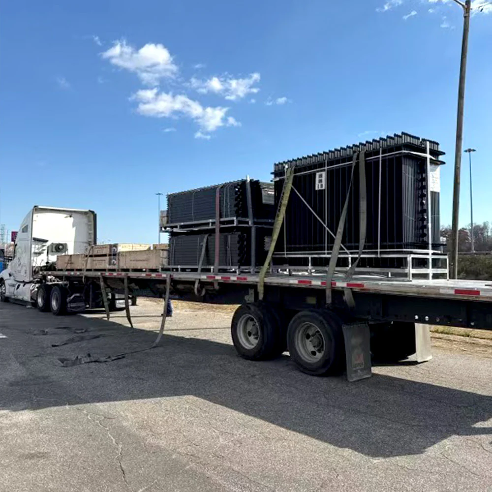 10x7 ft Steel Fence with 4 Rails, 30 Panels - Image 13