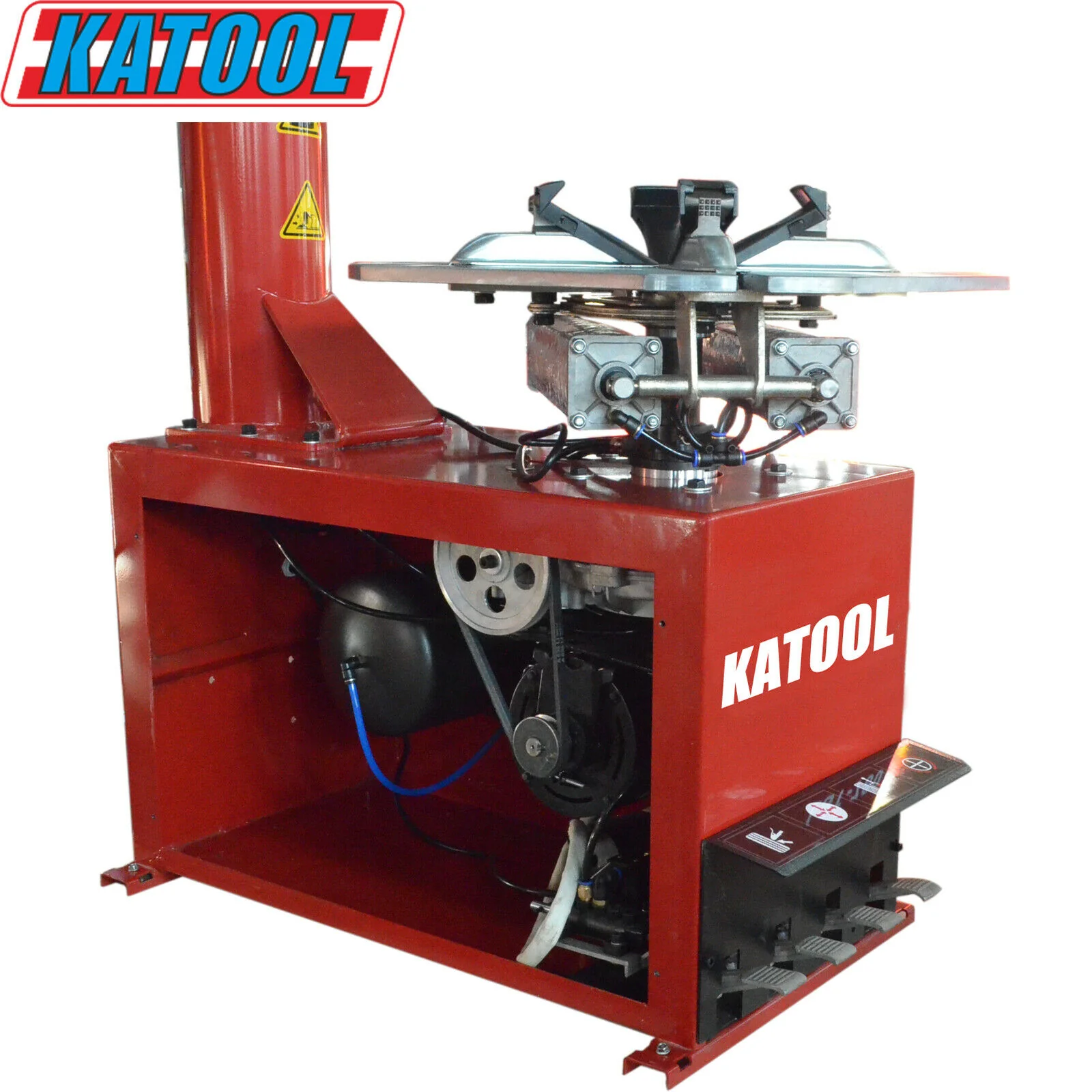 Katool KT-T800 Swing Arm Tire Changer, Max 24" Rim Clamping - Image 7