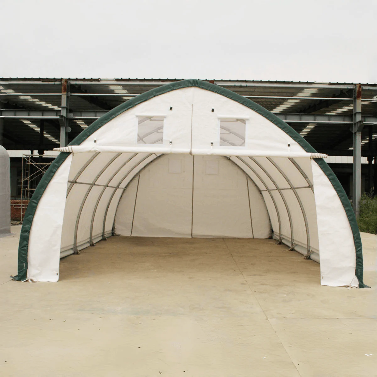 W20'xL30'xH12' Single Truss Arch Storage Shelter - Image 13