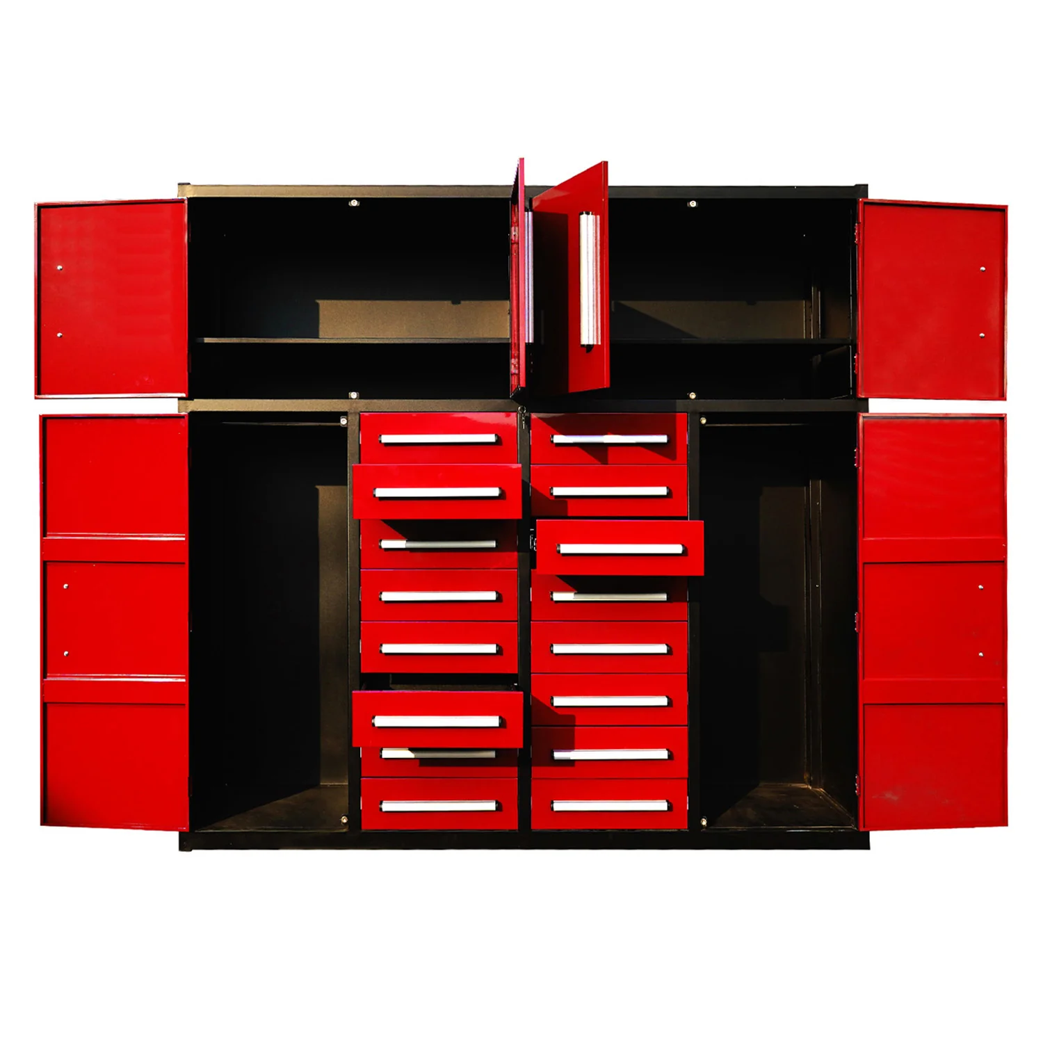 7ft Garage Storage Cabinet with 16 Drawers - Image 4