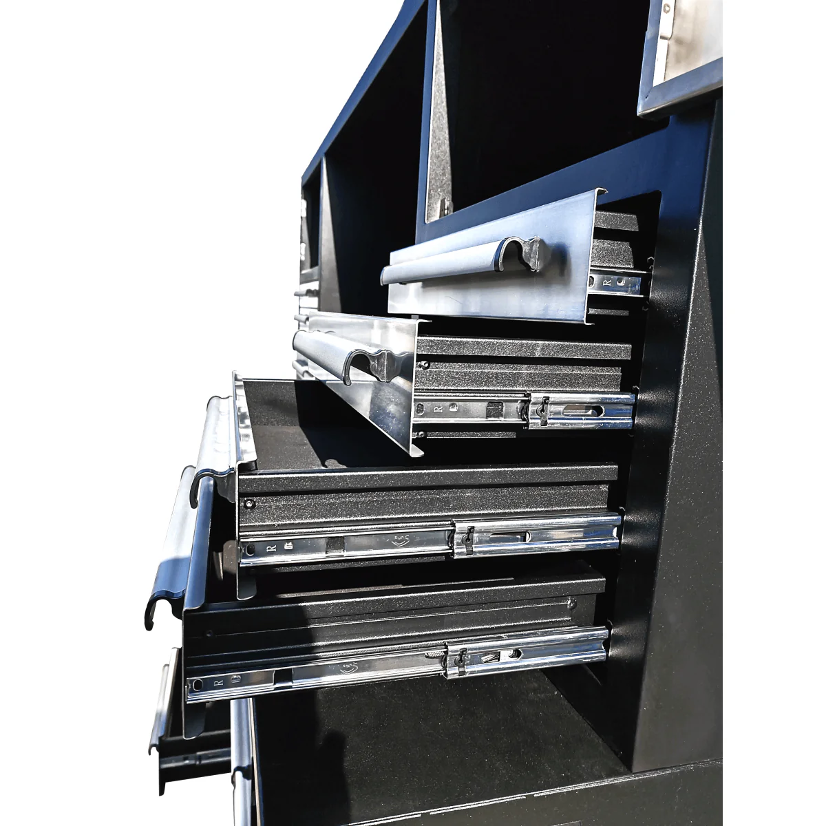 7 ft Garage Workbench Cabinet (18 Drawers & 4 Cabinets & Pegboard) - Image 7