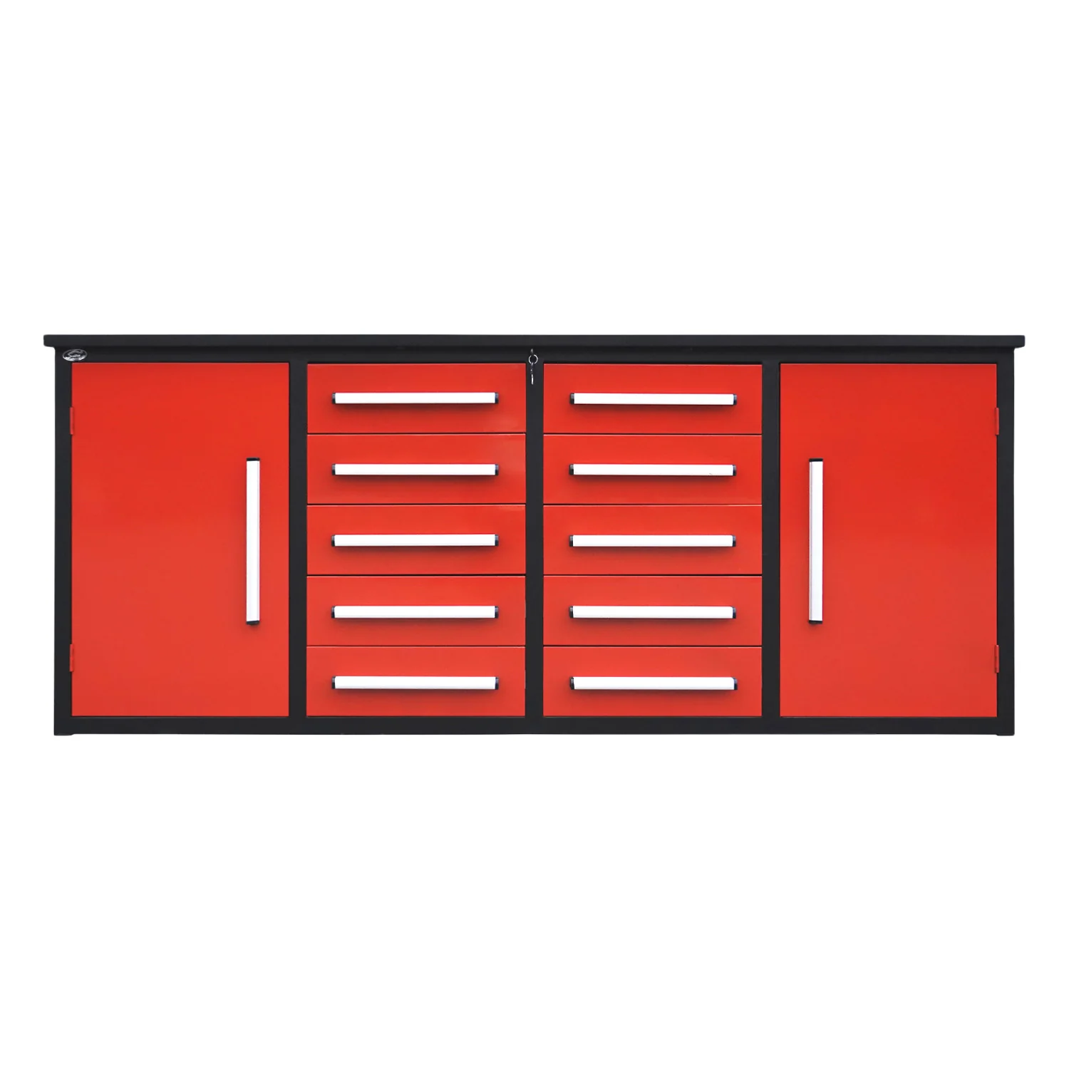 7ft Heavy Duty Workbench with 10 Drawers & 2 Cabinets - Image 3