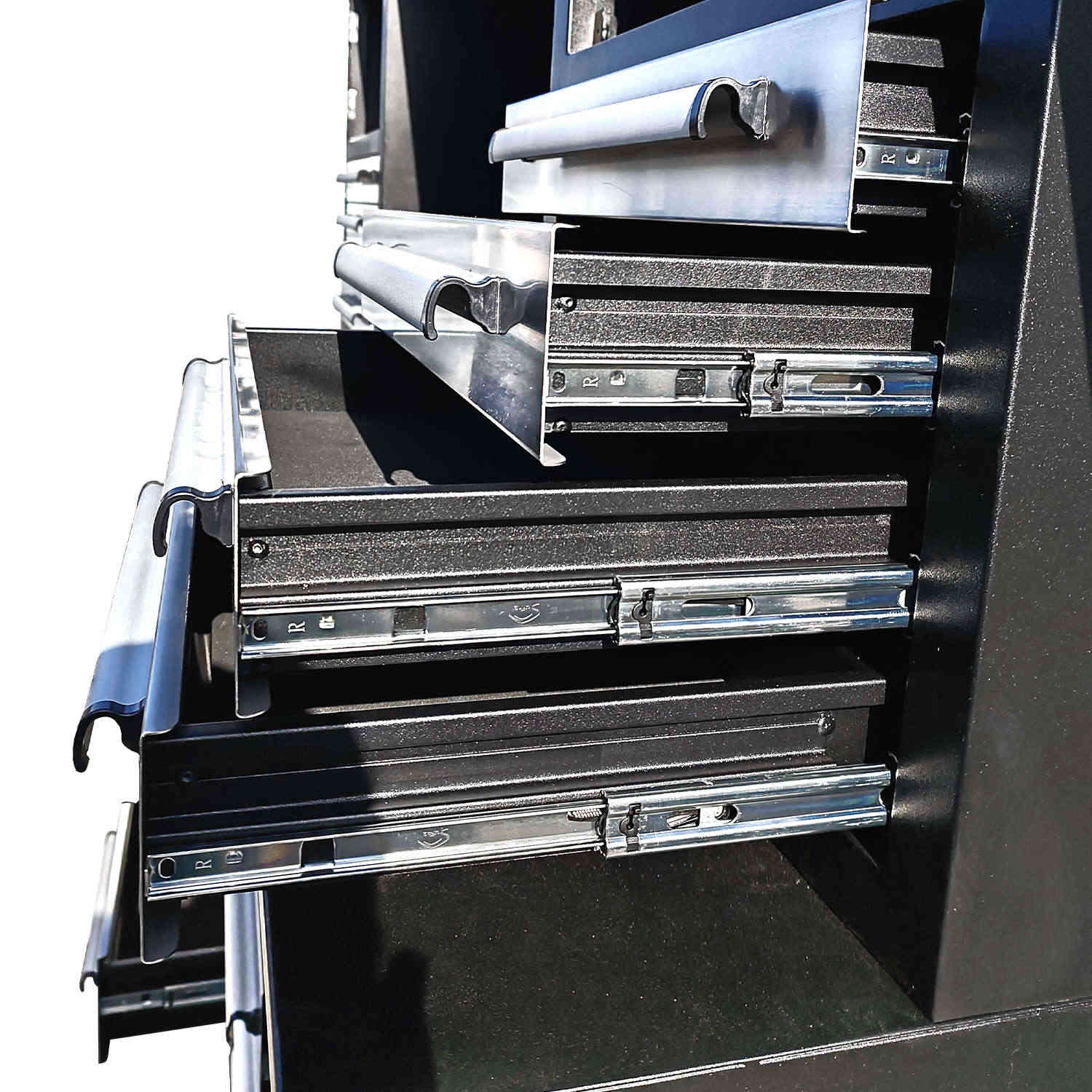 7ft Heavy Duty Workbench with 10 Drawers & 2 Cabinets - Image 7