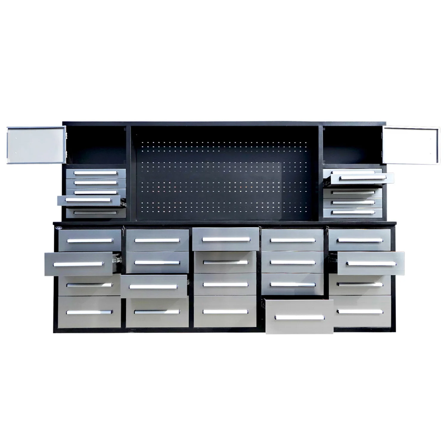 10ft Workbench Cabinet(30 Drawers, 2 Cabinets & 1 Pegboard) - Image 15