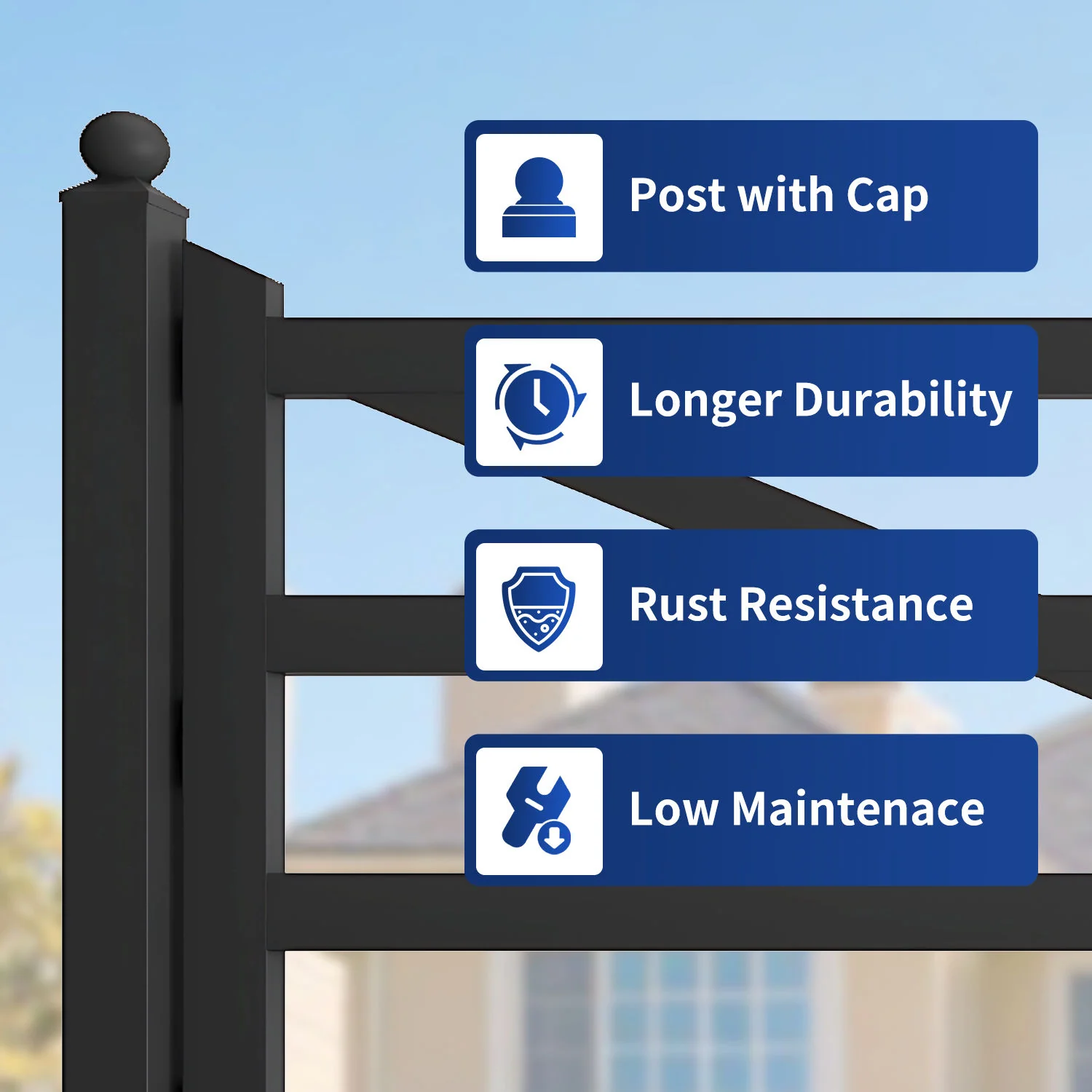 20 ft Farm Driveway Gate with Diagonal Tubes, Dual Swing - Image 7