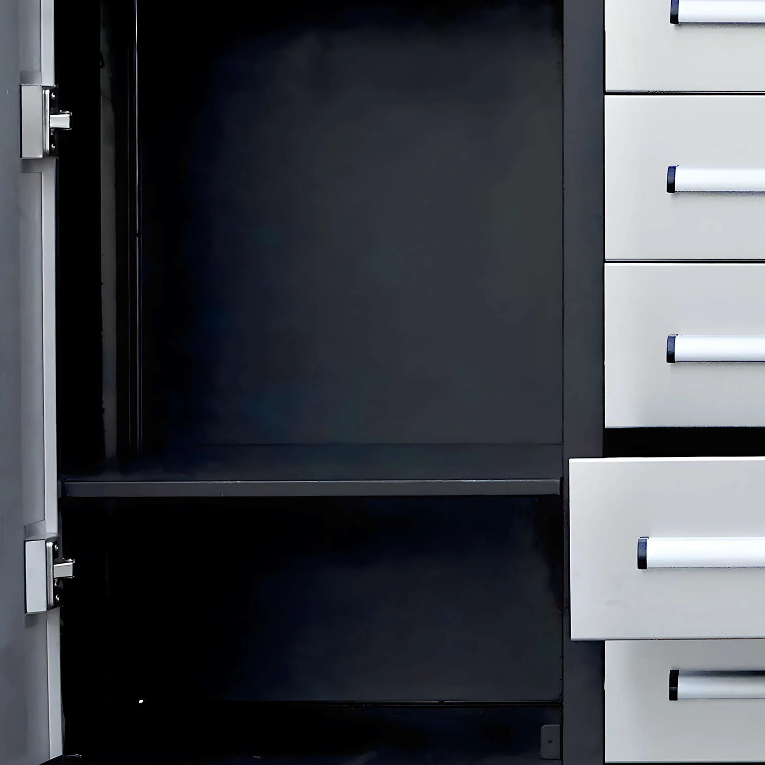 9 ft Garage Storage Cabinet with 34 Drawers & 2 Cabinets - Image 8