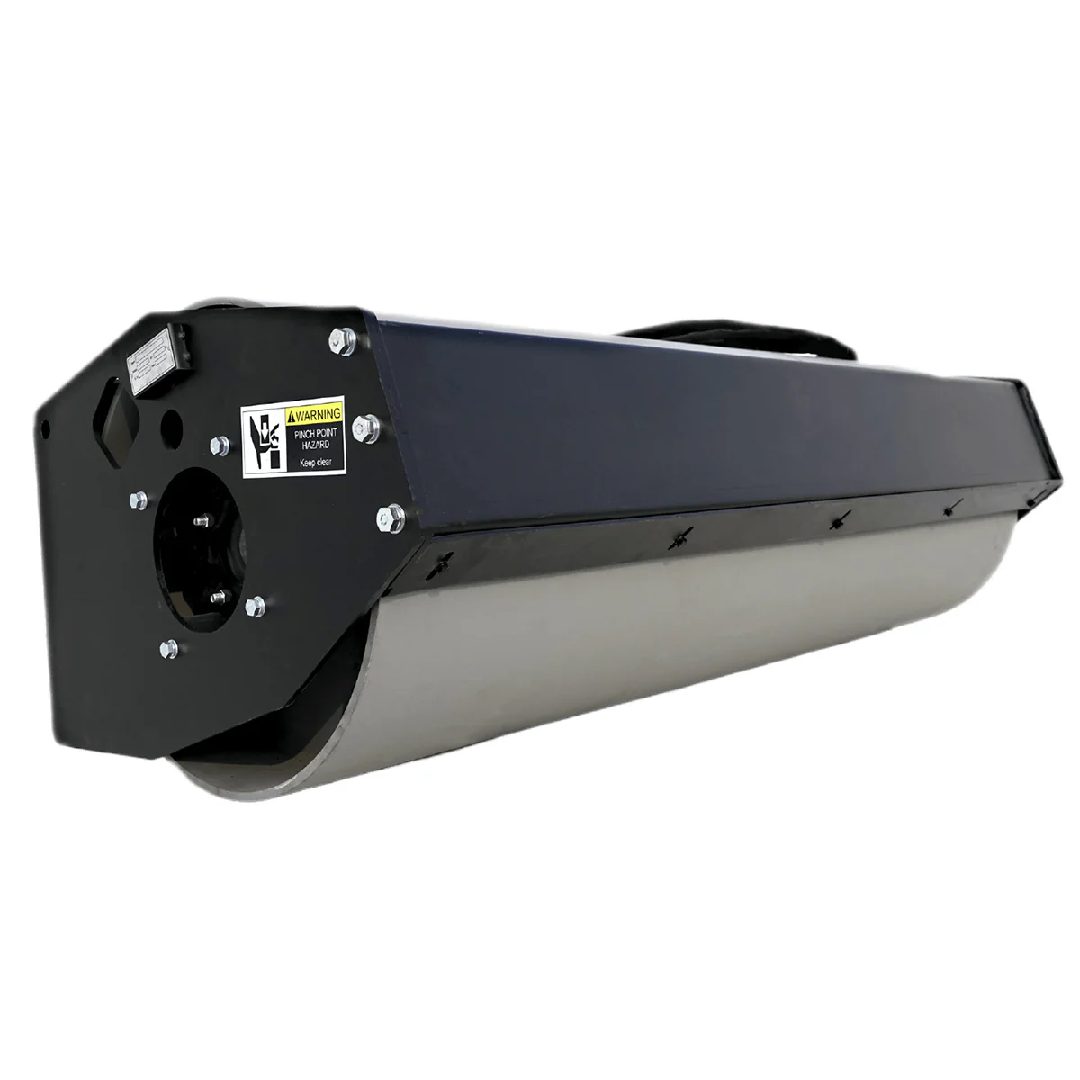 Greatbear 72" Skid Steer Vibratory Roller 24" Smooth Drum Attachment - Image 5