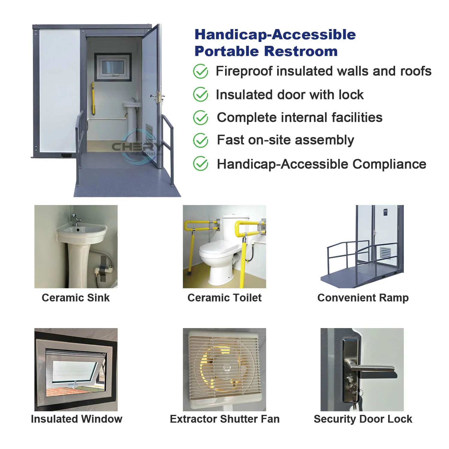 Handicap-Accessible Portable Restroom for Disabled - Image 4