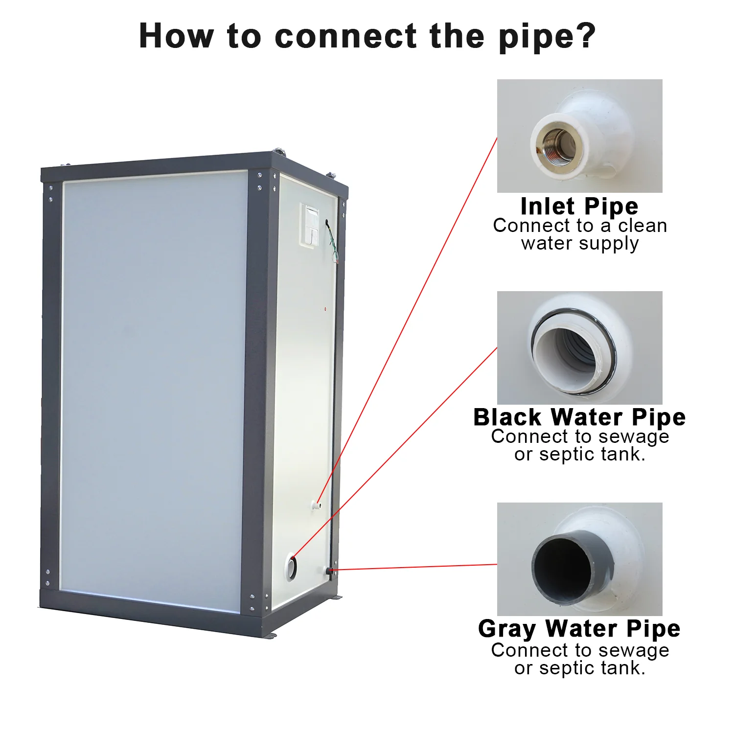 Portable Restroom w/ Sink - Image 5