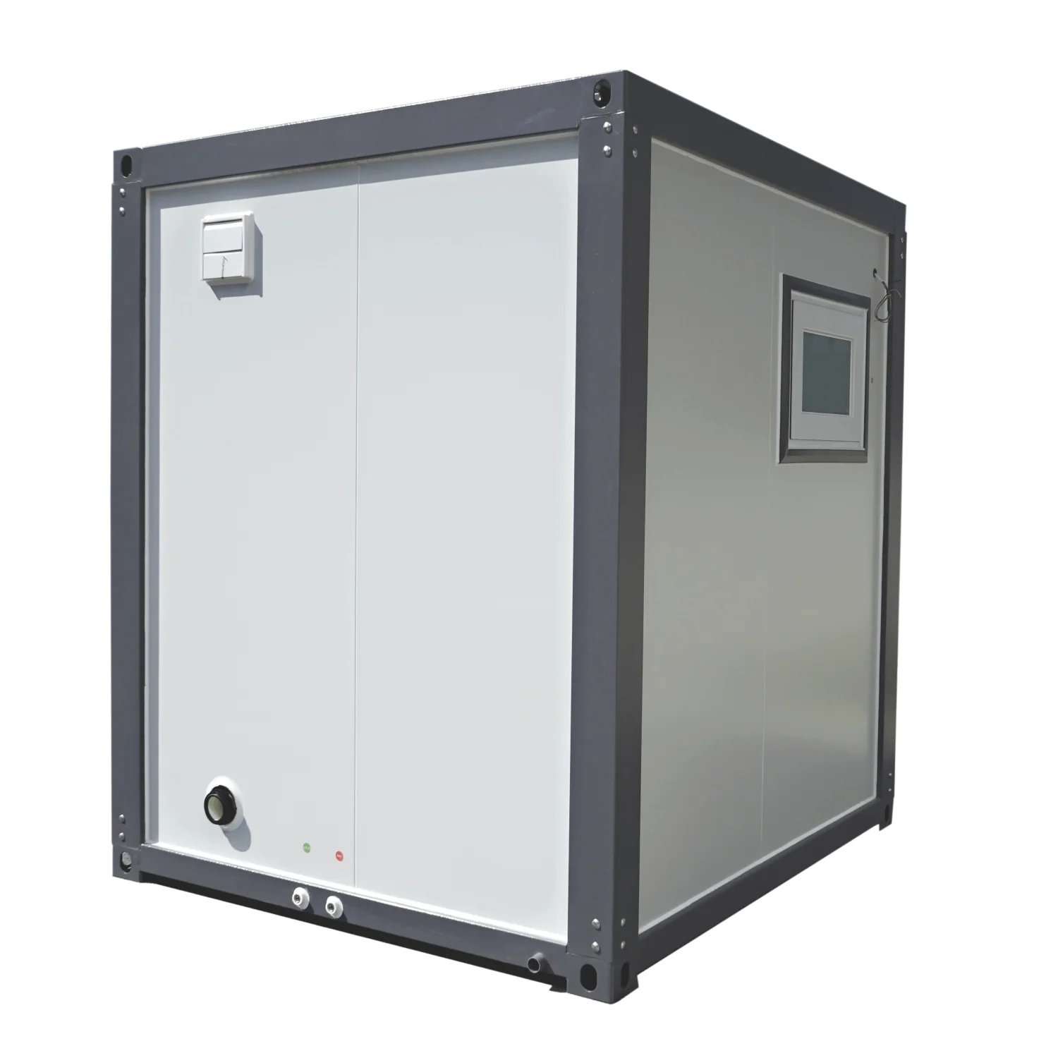 Portable Toilet with Fan-shaped Door Shower - Image 16