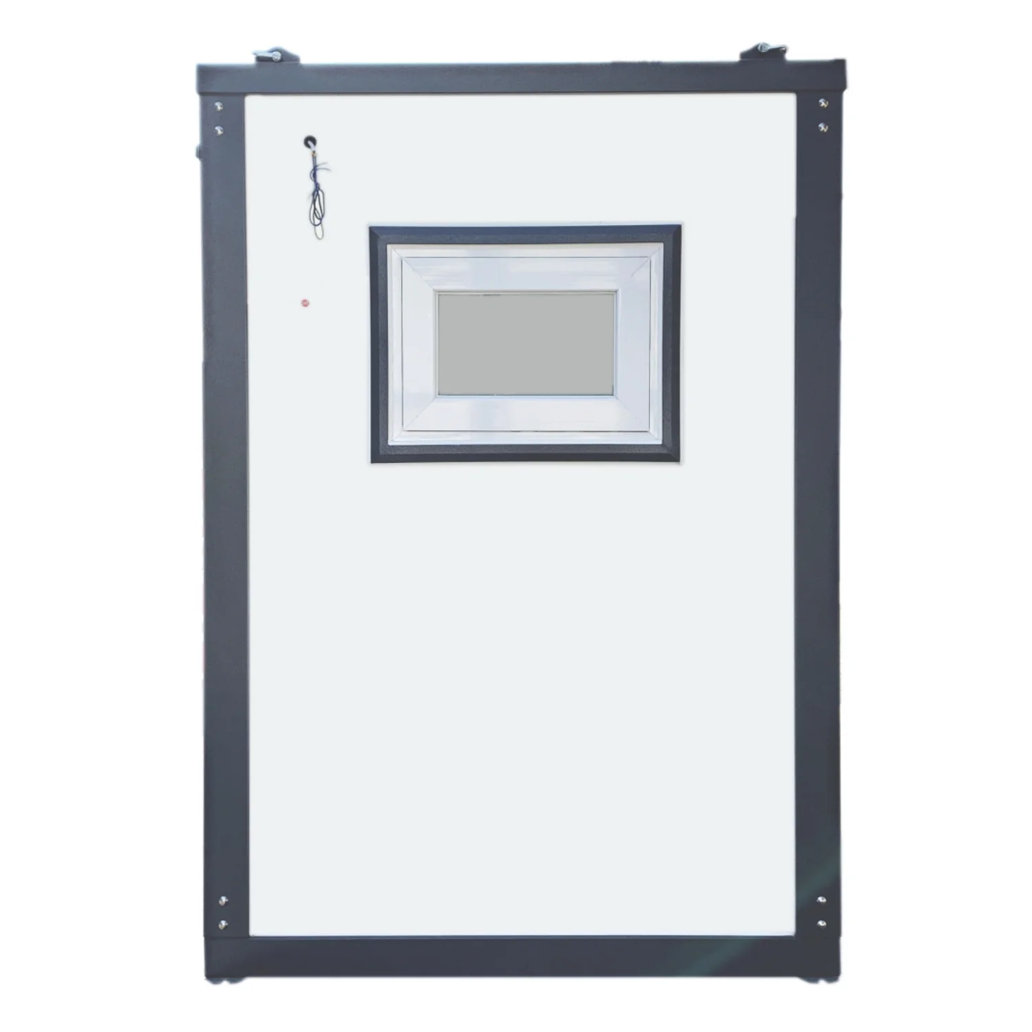 Portable Toilet with Shower Curtain Style - Image 17