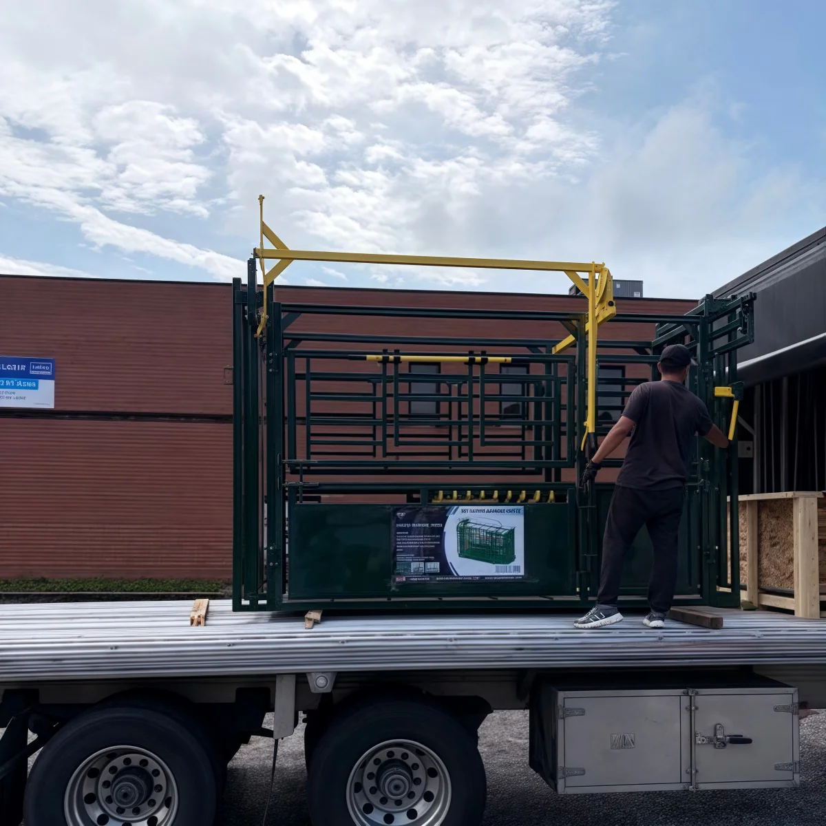 Cattle Work Chute Manual Headgate - Image 11
