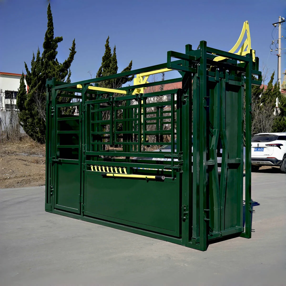Cattle Work Chute Manual Headgate - Image 6