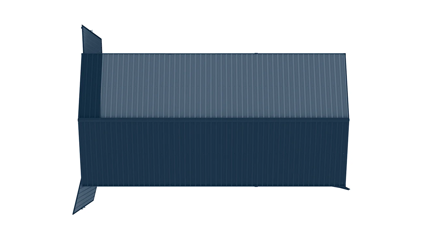 [CLEARANCE] 13'x20' Plus Upgraded Metal Garage Shed - Image 10