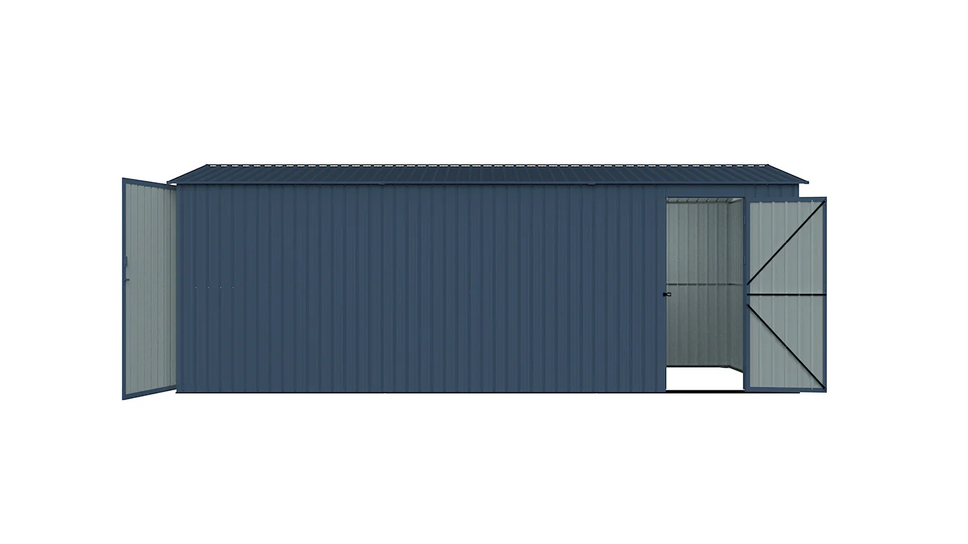 [CLEARANCE] 13'x20' Plus Upgraded Metal Garage Shed - Image 9