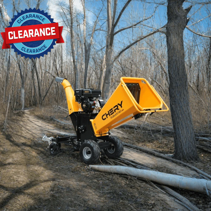 [CLEARANCE] 6" 15HP 420cc Gas Powered Wood Chipper Shredder - Image 3