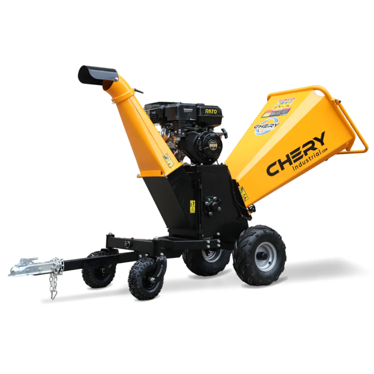 [CLEARANCE] 6" 15HP 420cc Gas Powered Wood Chipper Shredder - Image 8