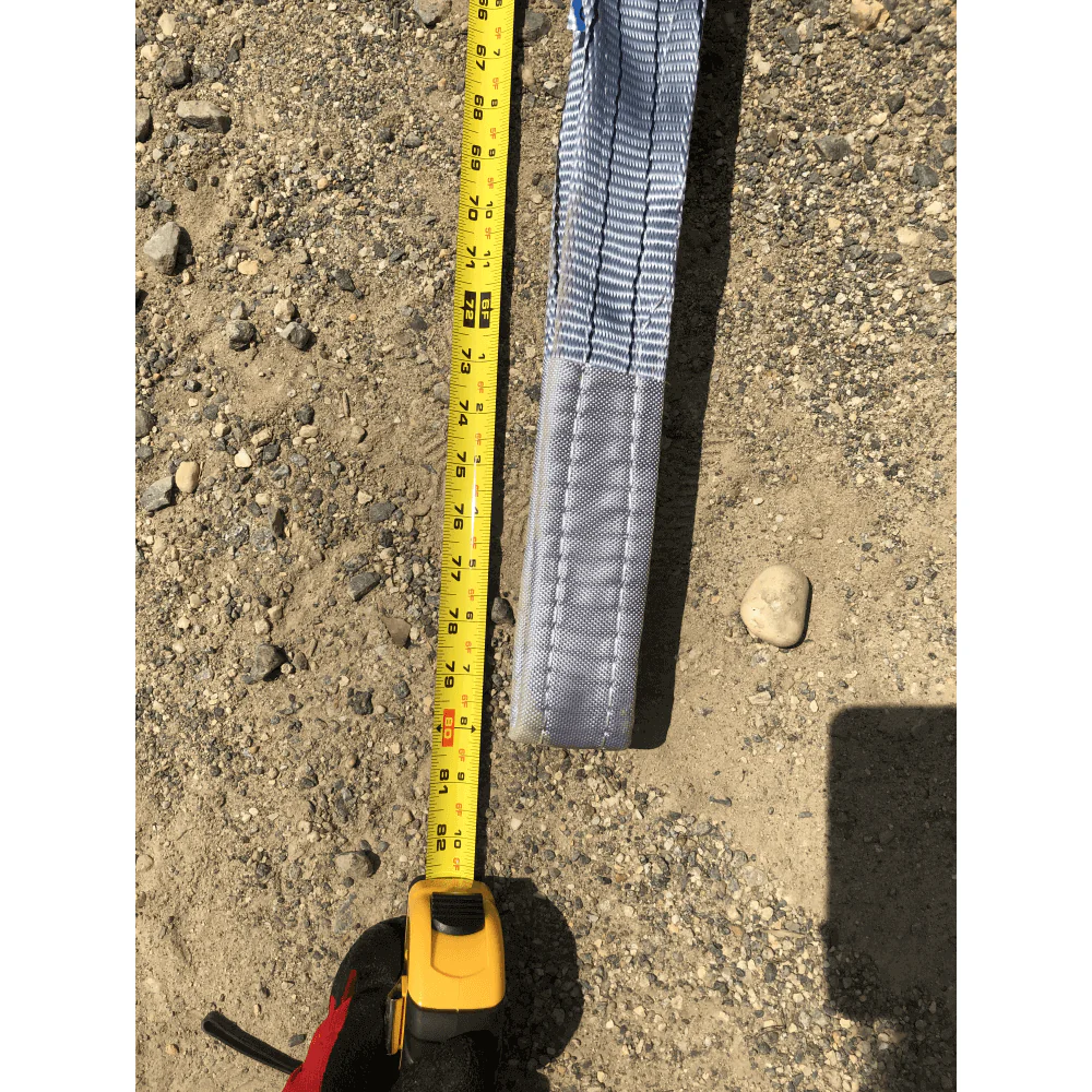 Greatbear 6.5ft Flat Eye and Eye - Type 3 Web Sling - 8000lb - Image 6
