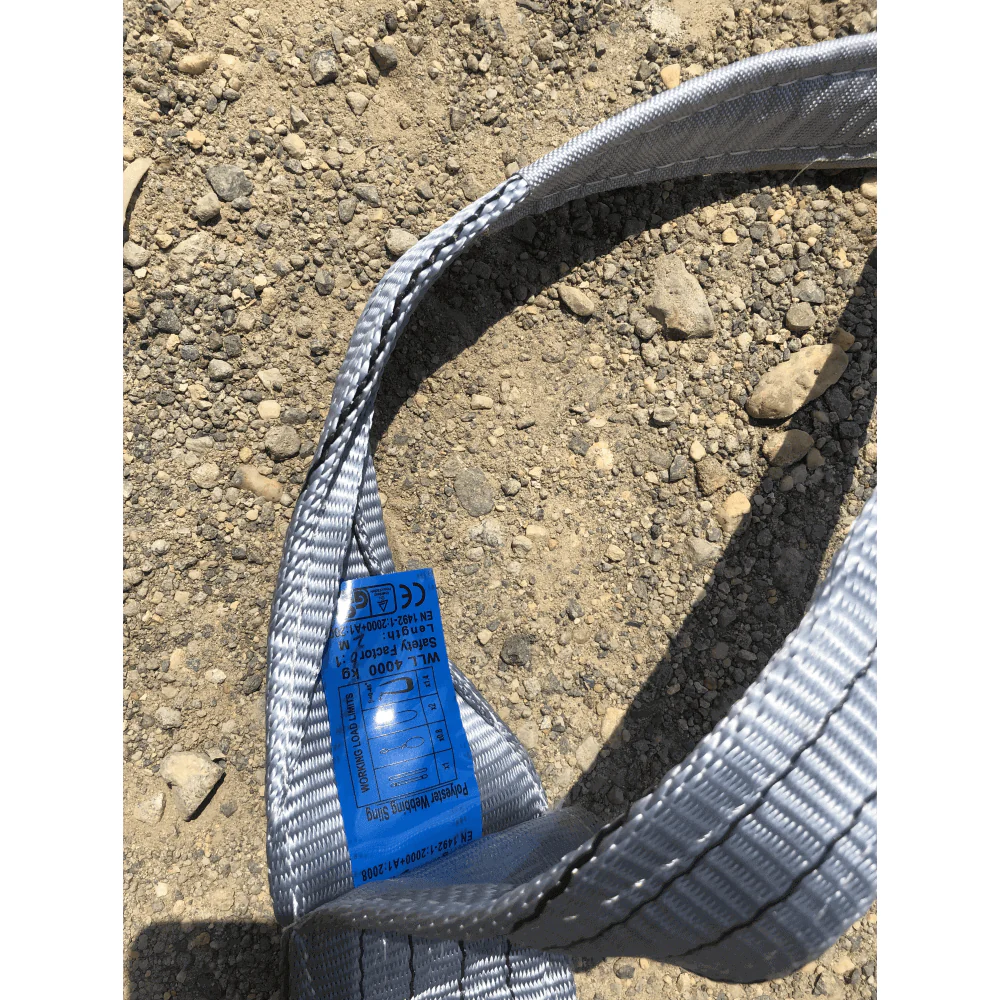 Greatbear 6.5ft Flat Eye and Eye - Type 3 Web Sling - 8000lb - Image 9