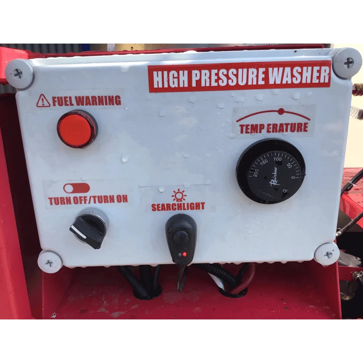 4000 PSI Commercial Hot Water Pressure Washer with Water Tank - Image 4