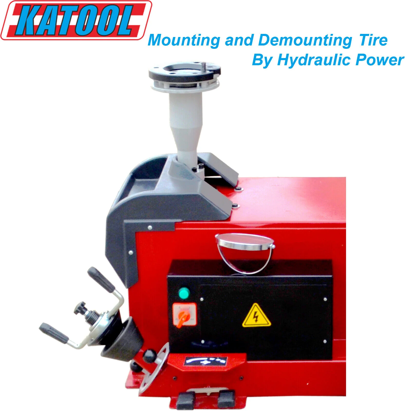 Katool KT-T900 Center Post Tire Changer with Wheel Lift - Image 7