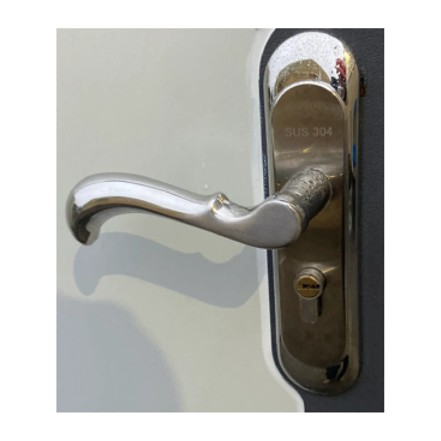Lock for Portable Restroom, Unique Key - Image 3