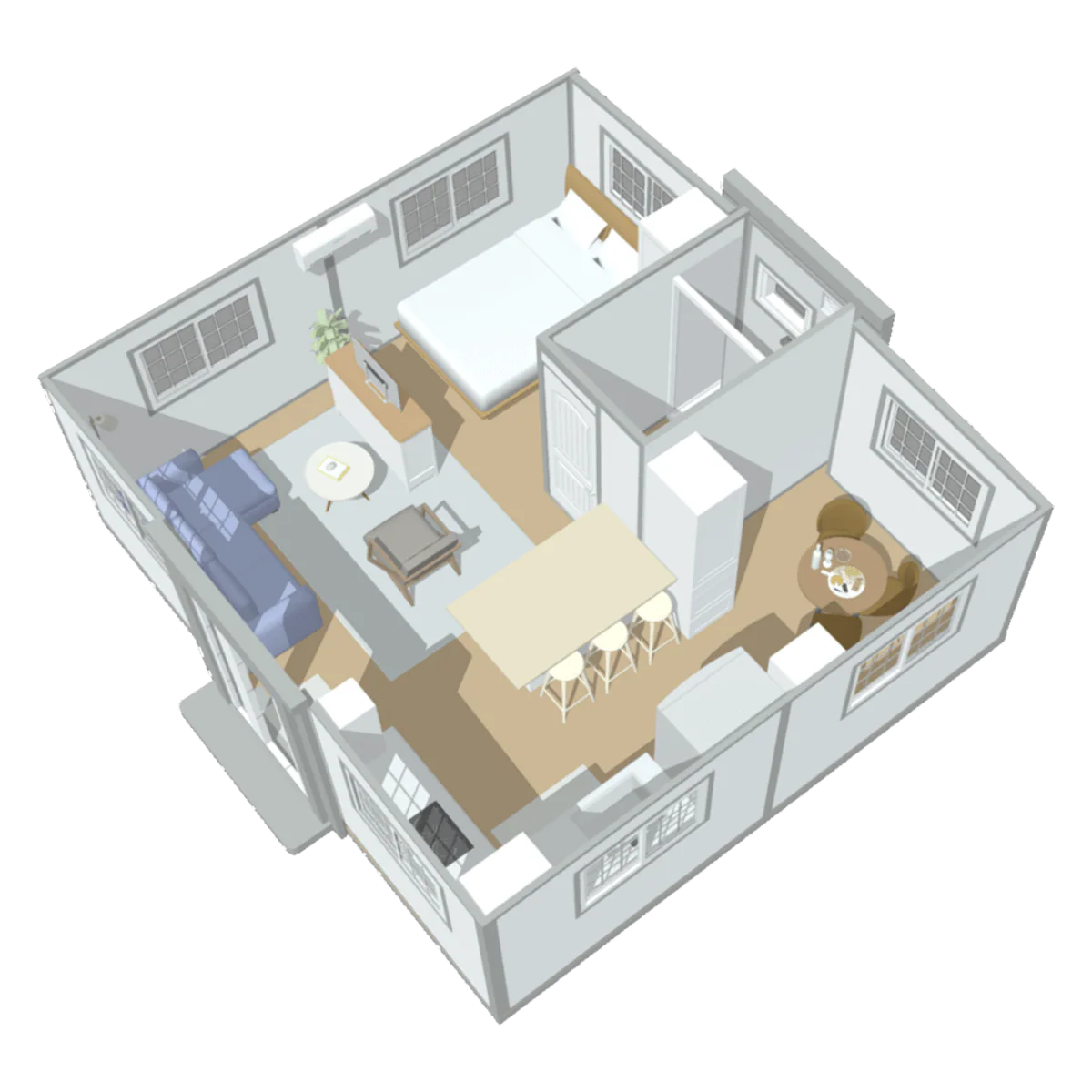 Expandable Prefab Home 19ft x 20ft - Image 4