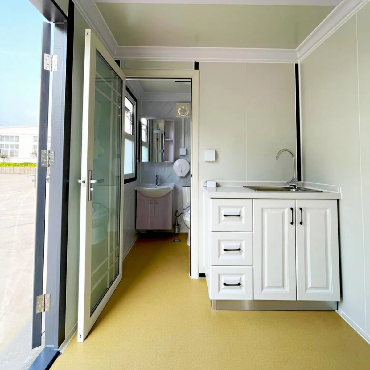 Portable Office 7ft x 20ft with Bathroom - Image 7