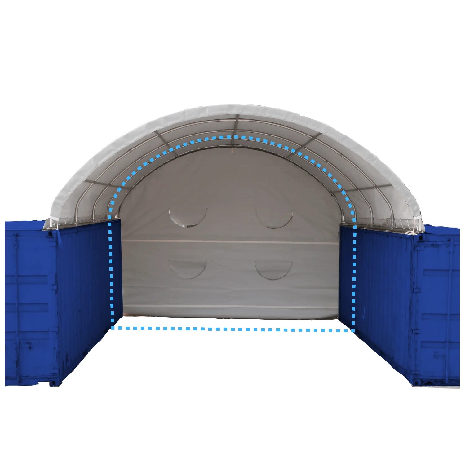 Rear Panel for W20' Container Shelter - Image 10