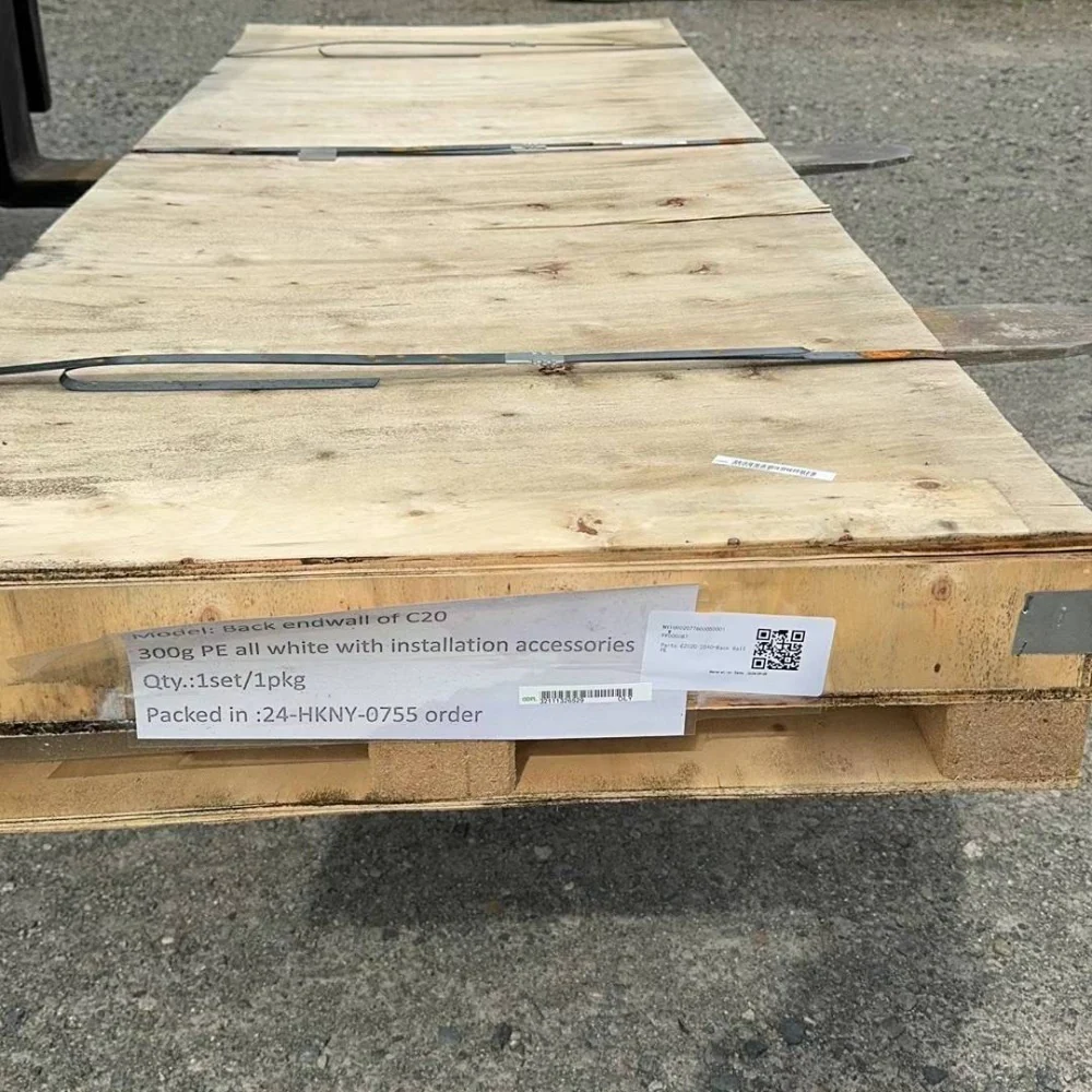 Rear Panel for W20' Container Shelter - Image 12