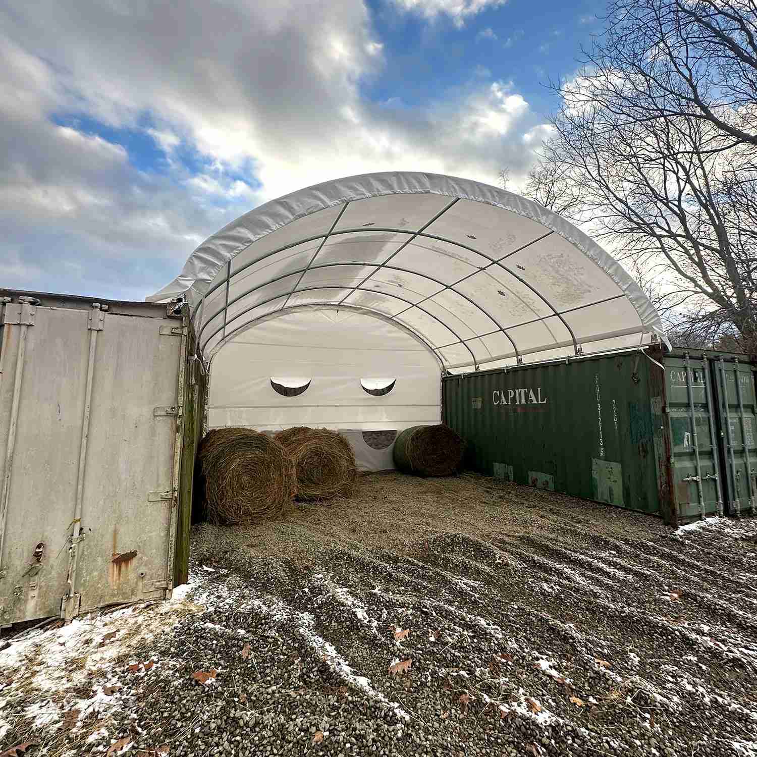 Rear Panel for W20' Container Shelter - Image 4