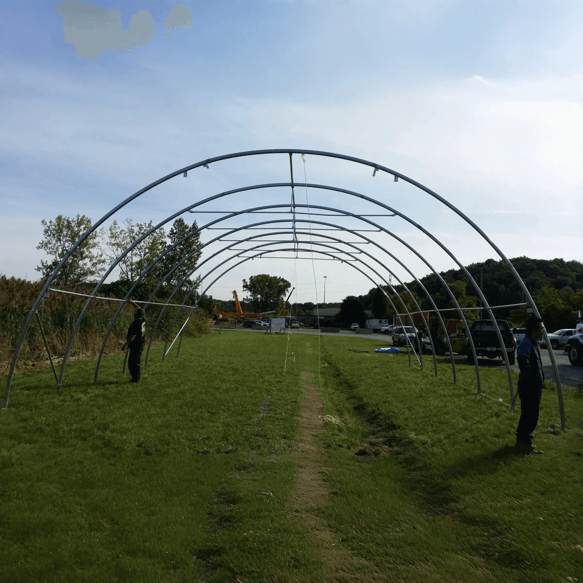W30'xL40'xH15' Single Truss Arch Storage Shelter - Image 20