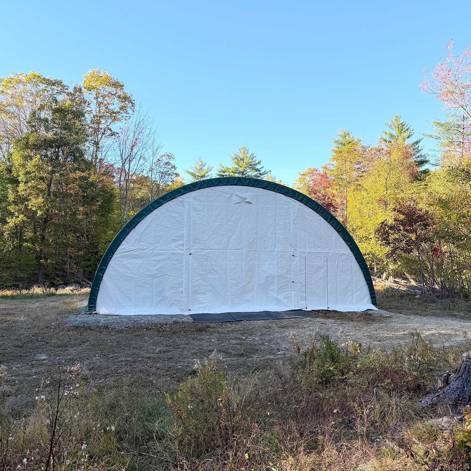 W30'xL40'xH15' Single Truss Arch Storage Shelter - Image 21