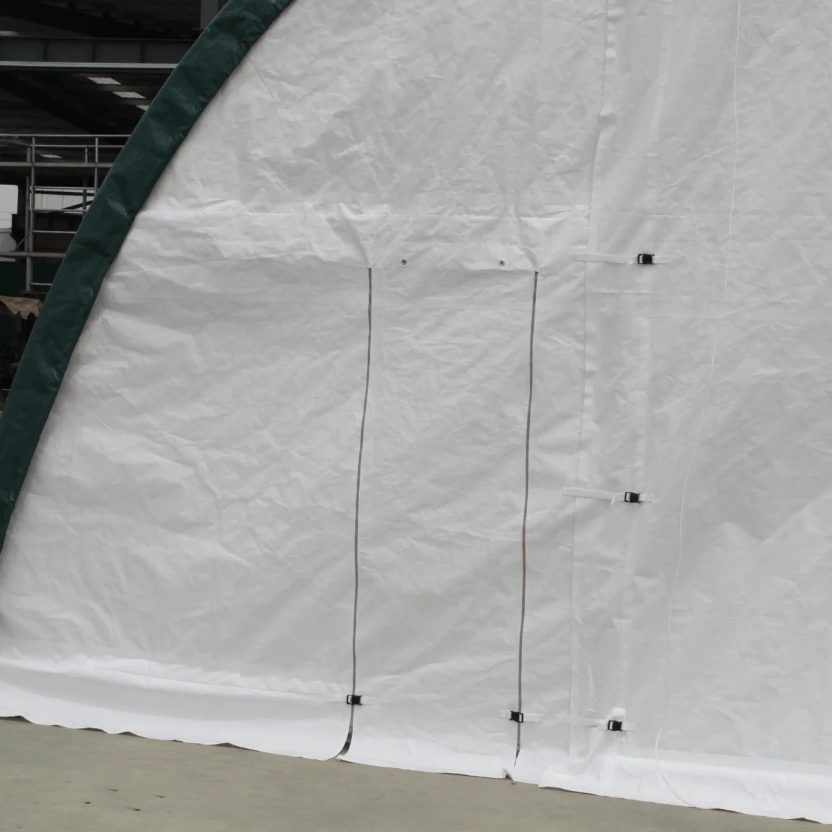 W40'xL80'xH20' Single Truss Arch Storage Shelter - Image 11