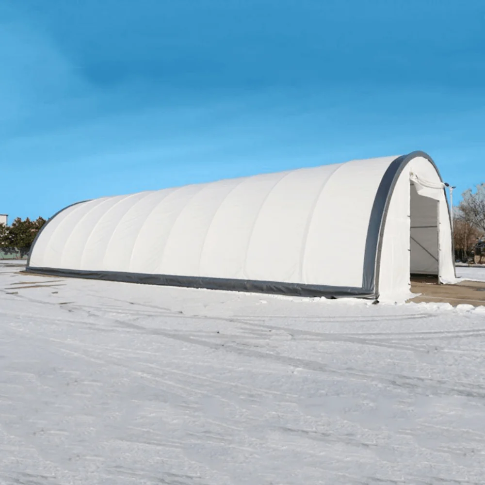 W40'xL80'xH20' Single Truss Arch Storage Shelter - Image 17