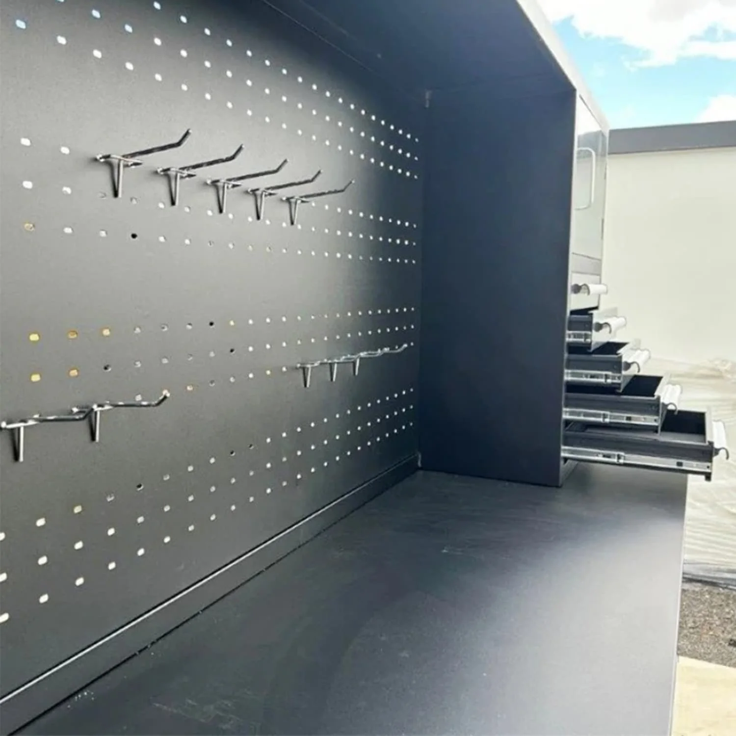 10ft Workbench Cabinet(30 Drawers, 2 Cabinets & 1 Pegboard) - Image 10